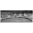Camp Solelim campers in front of tents, late 1960s. Ontario Jewish Archives, Blankenstein Family Heritage Centre, accession 2012-5-1.|